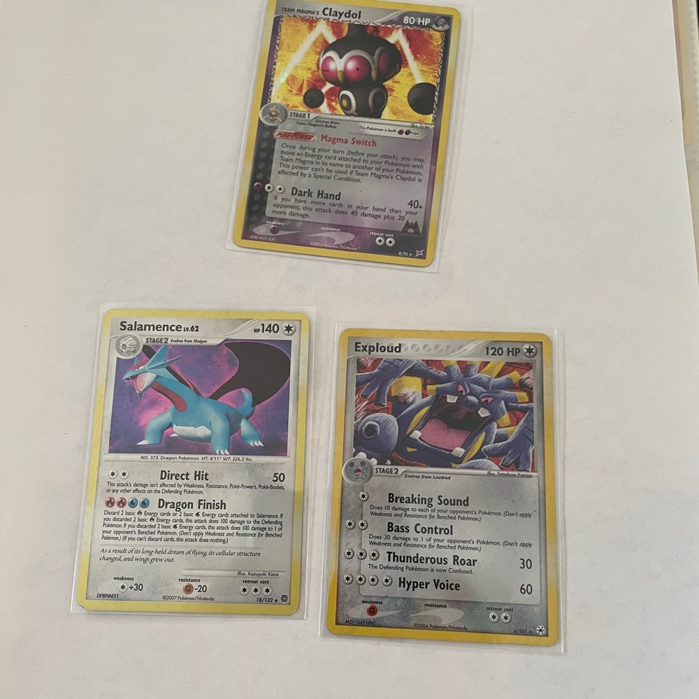 Ex series holo lot. All cards are lp-nm.